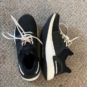 Black and White Adidas Ultraboost